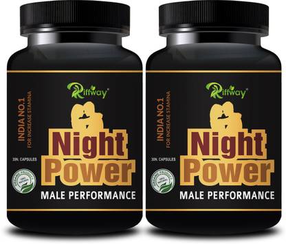 Riffway Night Power Stamina Booster Capsule Stamina Capsule For Better Strength