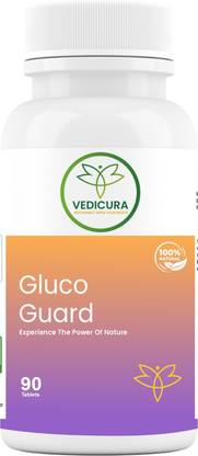 Vedicura Gluco Guard Ayurvedic Blood Sugar Support Supplement