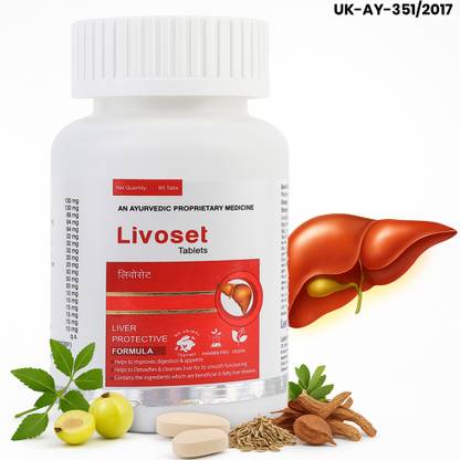 Leeford Liver Care Tablets for Liver Health | Helps with Fatty Liver & Boosts Digestion