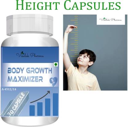 visalak pharma Body Growth Maximizer Ayurvedic Medicine 30 Caps pack of 1