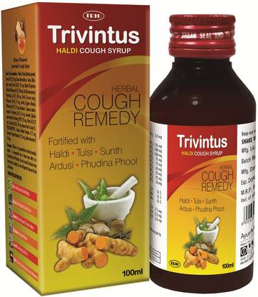 Trio Trivintus Haldi Cough Syrup, 100ML
