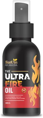Satvin Ayurveda The Ultra Fire Oil Strength and Stamina booster Massage Oil for Men (30 ml)