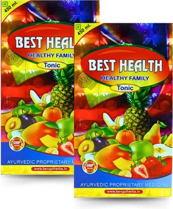 हर्ब्ष्ड AYURVEDIC BEST HEALTH TONIC | WEIGHT GAIN | | 450 ML