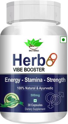 BIRJI HERBALS HERB 69 VIBE BOOSTER CAPSULE (30VEG CAPSULE)