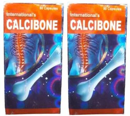 utsav CALCIBONE CAPSULE FOR NATURAL Calcium SUPLIMANE PACK OF 2 (50+50) CAPSULE