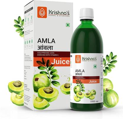 Krishna's Herbal & Ayurveda Amla Juice | Immunity Booster