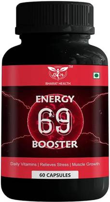 BHARAT HEALTH AYURVEDIC ENERGY B00STER 60veg capsules