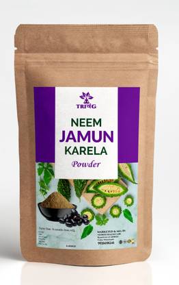 Trivang Neem Karela Jamun 600g Powder for Maintaining Blood Sugar Levels