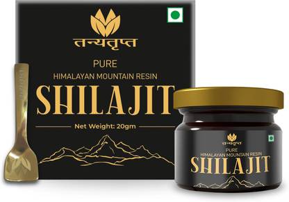 Tanyatrapt Pure Himalayan Shilajit Resin, For Immunity & Stamina, 20g