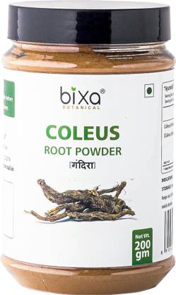 bixa botanical Coleus Root Powder 
Coleus forskohlii