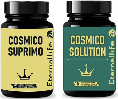 Eternal life COSMICO SUPRIMO (60 TAB) & COSMICO SOLUTION (100gm)