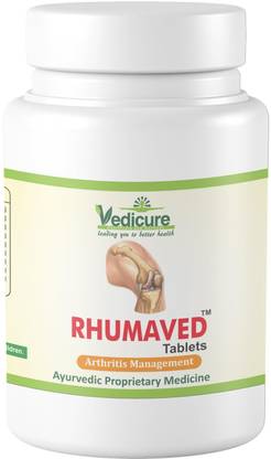 vedicure Rhumaved for Relief in Gout, Rheumatoid Arthritis, Vata Dosha, Joint Stiffness