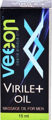 Veeon Virile Plus Massage Oil for Men 15 ml Lubricant