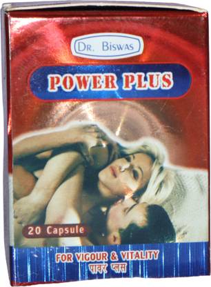 Dr. Biswas Power Plus Capsule For Vigor and Vitality