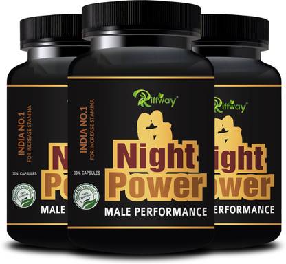 Riffway Night Power S-E-X Men Tablet For Stable Harder Erection & Improves Energy