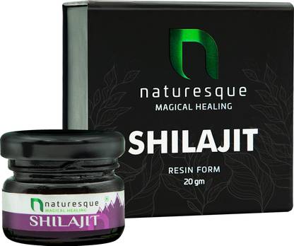 NATURESQUE Shilajit Pure Resin For men and women Strength Support and Stamina Support