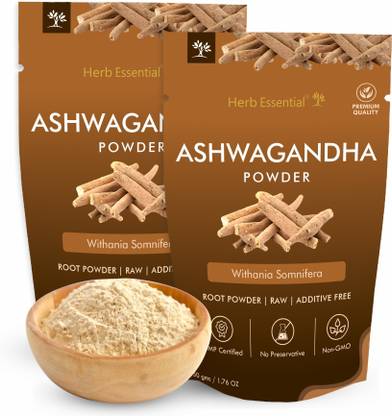 Herb Essential Ashwagandha Powder 50 g (pack of 2)
