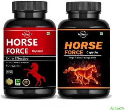 Horse Power Force Capsule Boost Performance & Vitality for Active Men