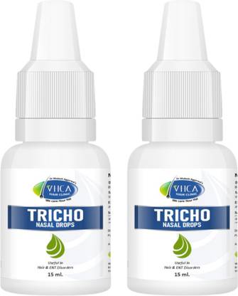 VHCA AnuTail Nasal Drops | Anu Thailum | Ayurvedic Nasal Drops For Blocked Nose Snoring Allergy Sinusitis Infants Tricho nasal drop ( 2 x 15 ml )