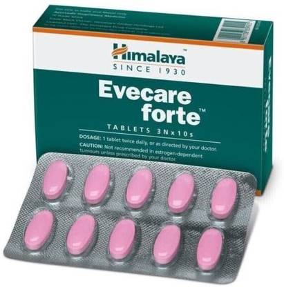 HIMALAYA EVECARE FORTE TABLET - Reduces Intimate Conditions