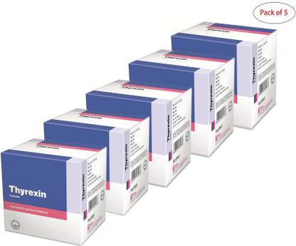 Trio Thyrexin Capsules, 5 Stripes, 50 Capsules (Thyroid care)