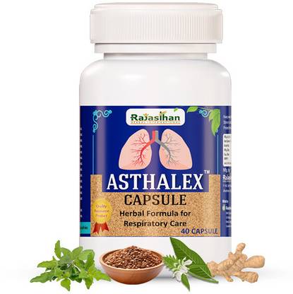 RAJASTHAN HERBALS Asthalex Capsule (40 Capsule)