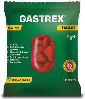 BAN LABS GASTREX TABLET 100S