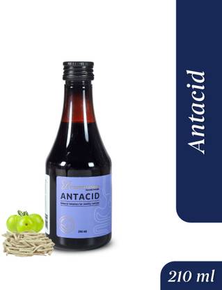 Forestreasures Antacid Syrup | Helps Control Heartburn & Hyperacidity | Instant Relief