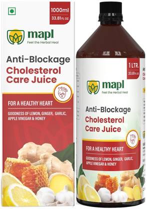 MAPL Antiblockage Cholesterol Care Juice for Helps Manage Cholesterol Level -1000 ml