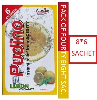 MAKMED PHARMA INSTANT ACIDITY RELIVER PUDINO SAME AS ENO OR GAS O FAST