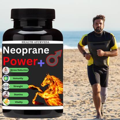 Health Ayurveda Neoprane Power Plus,Capsules - For Men to Increase Health Vigour and Vitality
