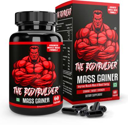 THE BODYBUILDER Mass Gainer for Muscle Building, Weight Gain & Muscle Mass Gain