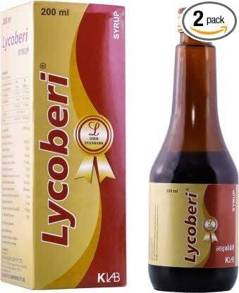 LYCOBERI Multivitamin with Immunity Boosters, Energy, Bone Health & Stamina 200 gm Syrup