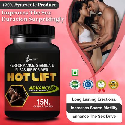 inlazer Hot Lift Capsules 1Sex Power Enjoy Sexual Pleasure Reduce Problems