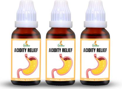 grinbizz Acidity Relief Drop Naturally Relief Constipation/Digestive Problem/GastricPain