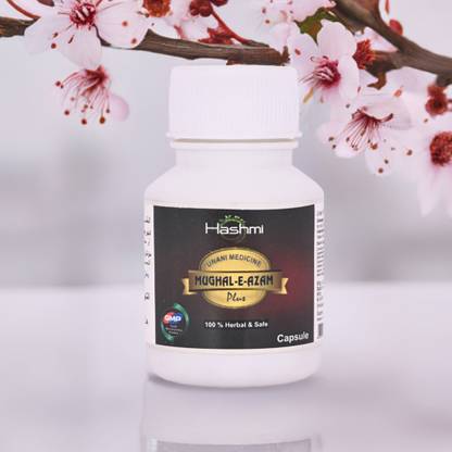 Hashmi Mughal E Azam Gold Capsule for Peak Performance Testo Supplement for Men