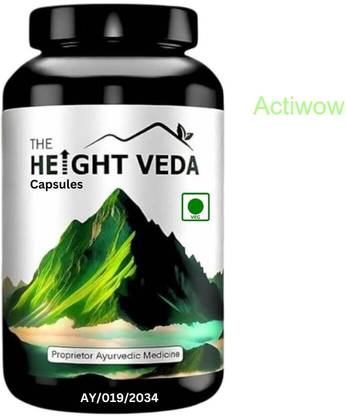ACTIWOW Height Veda Natural Height Growth Support Formula 30 Capsules A01