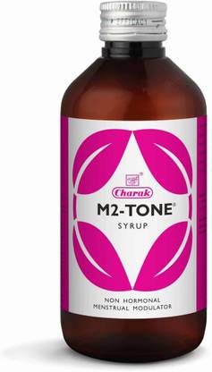 CHARAK M2 Tone Syrup-Helps to reduce pain & abdominal cramps ,Restore emotional balance