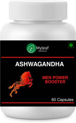 Myleaf Super Power by Safed Musli And Ashwagandha plus Shilajit For men Performance R8