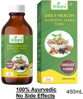 Vritant Ayurvedic Weight Gain Tonic For Strength & Stamina, Body Muscle Gain, and Hunger