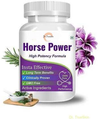 Dr.TrueSkin Horse Power Capsule & Oil To Boost Male Endurance Naturally