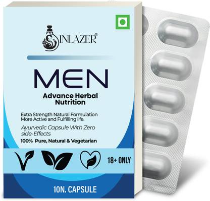 inlazer Men Wellness Power Capsule For Men ` Provides Calm, Relaxation More Energy