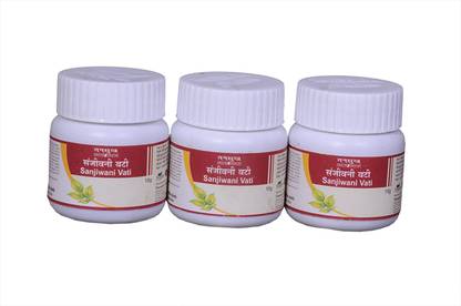 Tansukh Sanjivani Vati | Ayurvedic Herbal Product | 10 G x 3 | Pack Of 3