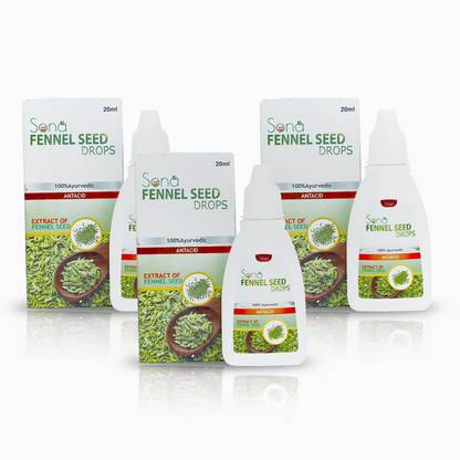 SONA HEALTH CARE Sona fennel seed drop 20 ml (Pack of 3)