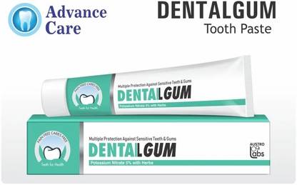 Austro Labs DENTALGUM Tooth Paste 75g X 2
