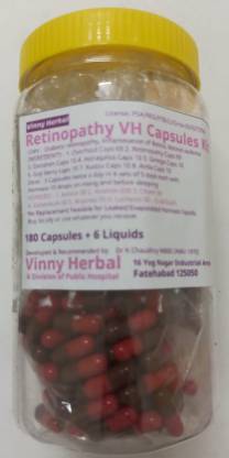 Vinny Herbal Retinopathy VH Capsules Kit