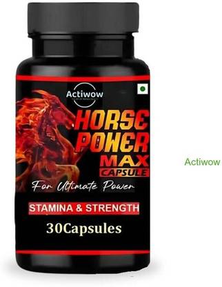 Horse Power Max Capsules Ayurvedic Capsules for Men’s Vital Strength G89