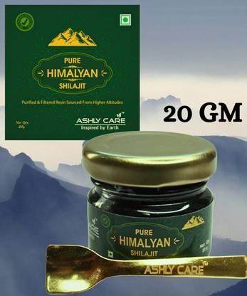 ashly care Original Resin Shilajit, Shilajit Liquid Resin, Shilajit Resin Form 20 gram