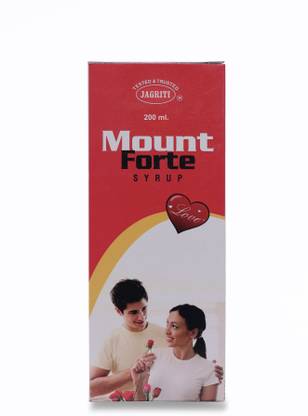jagriti herbs Mount Forte Syrup-200ml/Helps in improving immunity, debility, and energy
