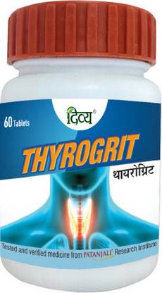 PATANJALI Thyrogrit Tablet 60 N for Thyroid